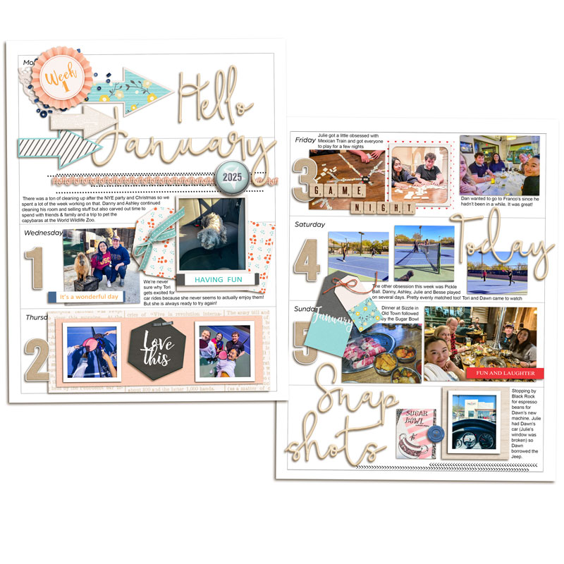 2025 Memory Planner - Week 1