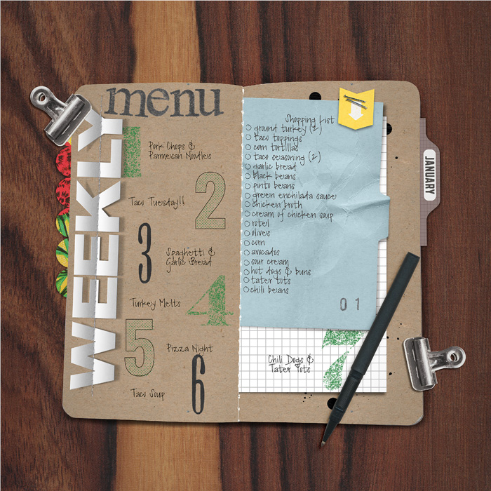 21 - Weekly Menu
