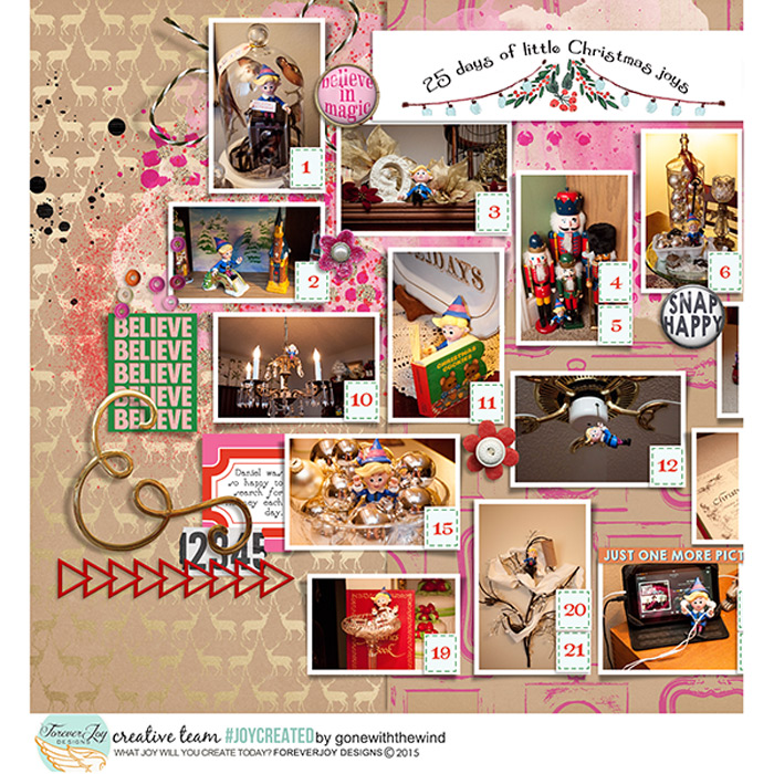 25 Days of Little Christmas Joys (Left Page)