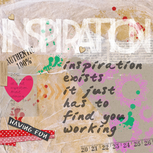 25 Jan: Inspiration