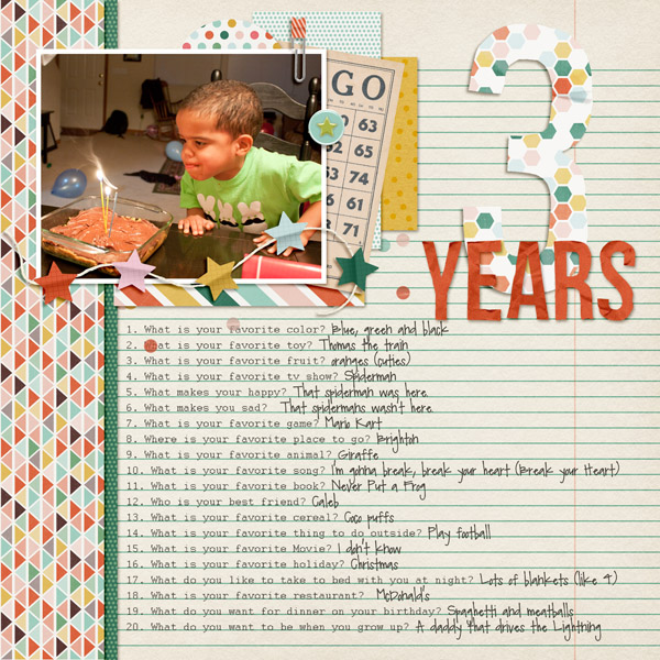 3 B-day Interview