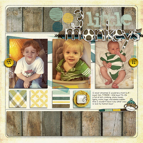 3 Little Monkeys