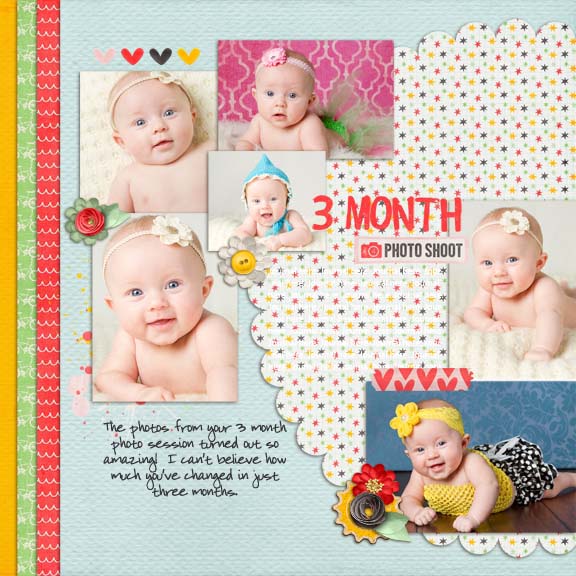 3 month photo shoot