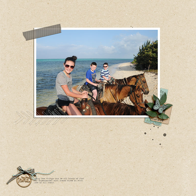 3 on horseback