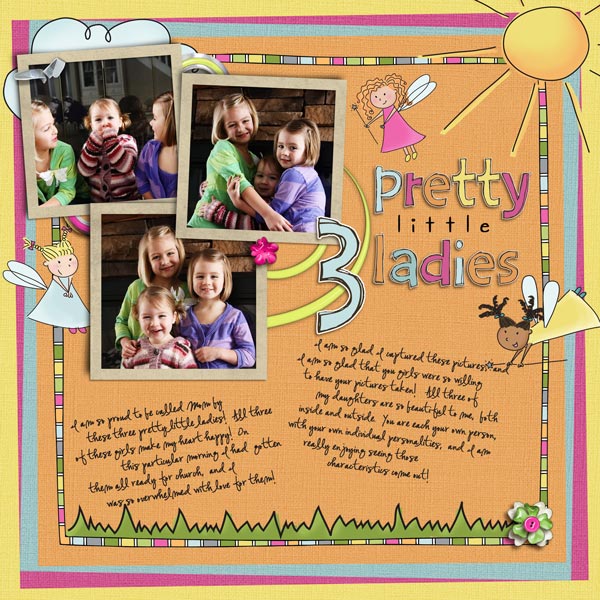 3 Pretty Little Ladies
