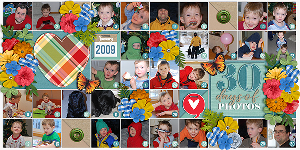 30 Days (double page)