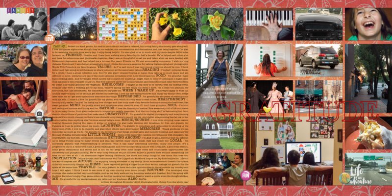 30 Days of Gratitude 2016