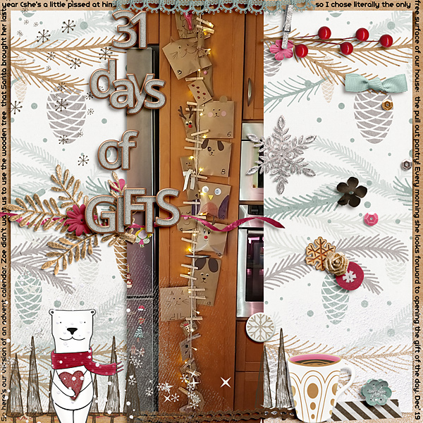 31 days of gifts