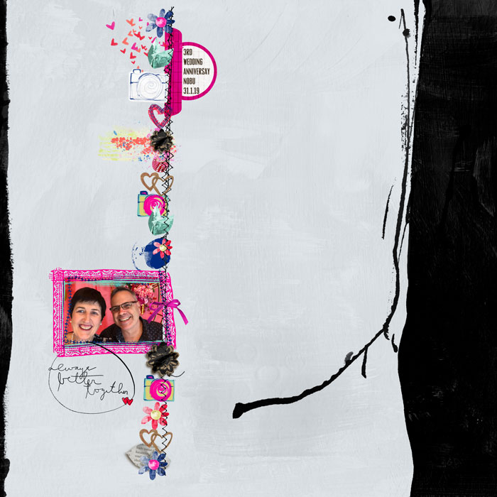 3rd-anniversary Feb Scraplift challenge