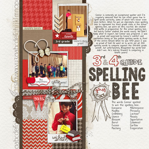 3rd Grade Spelling Bee