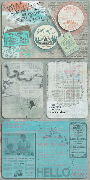 422 art journal cluster pocket