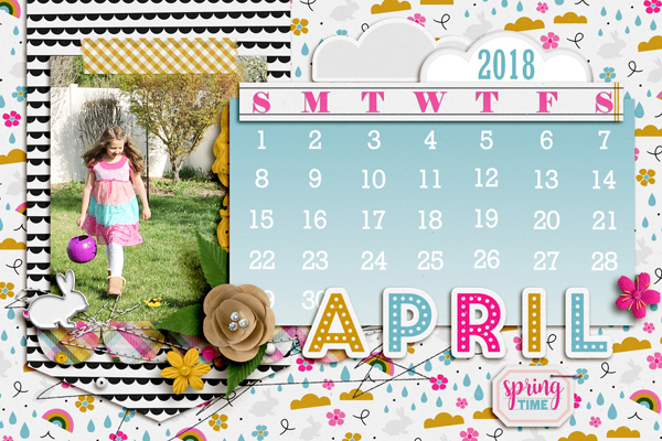 4x6April18Calendar