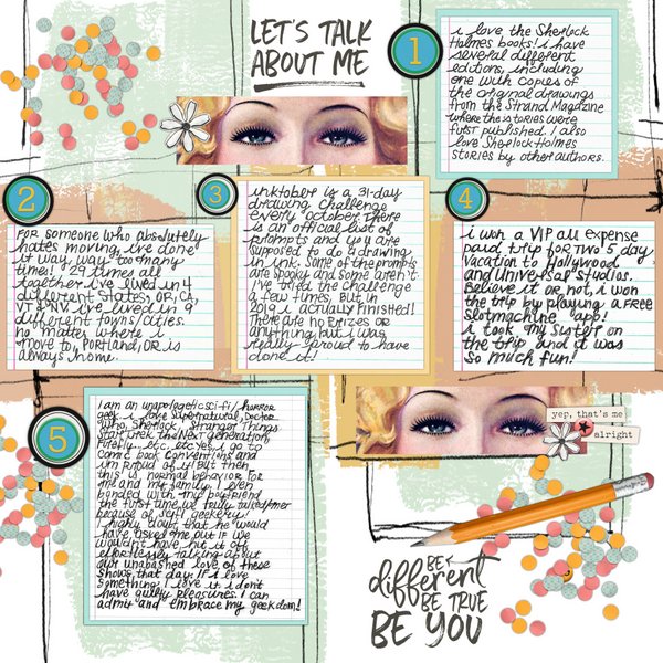 5 random things about me -FEB Journaling challenge