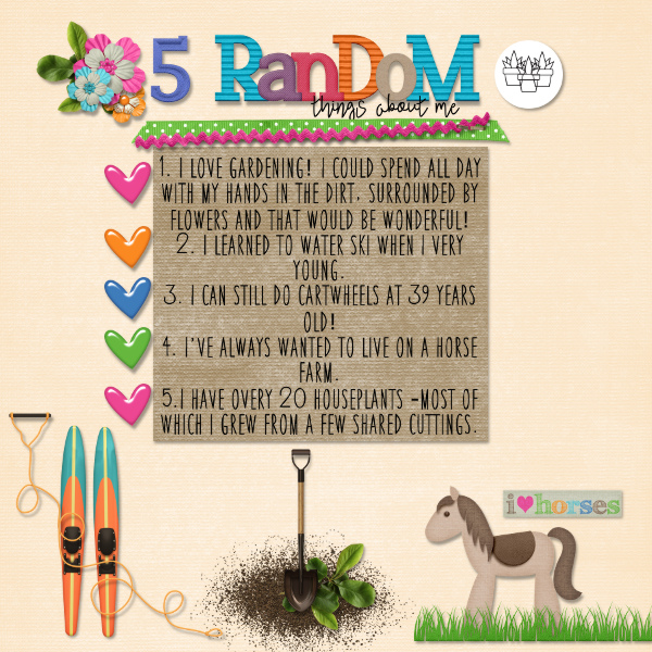 5 Random Things About Me