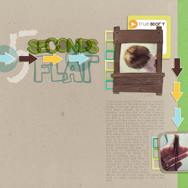 5 seconds flat