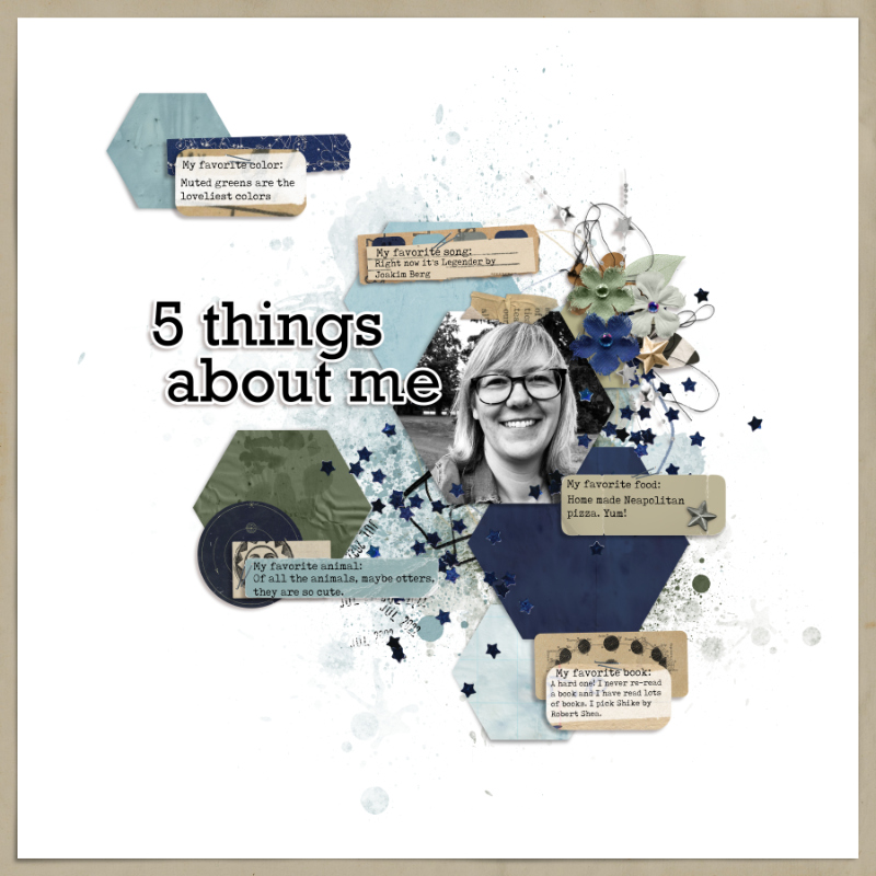 5 things about me