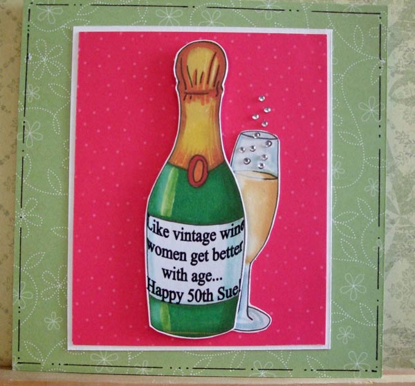50th birthday card