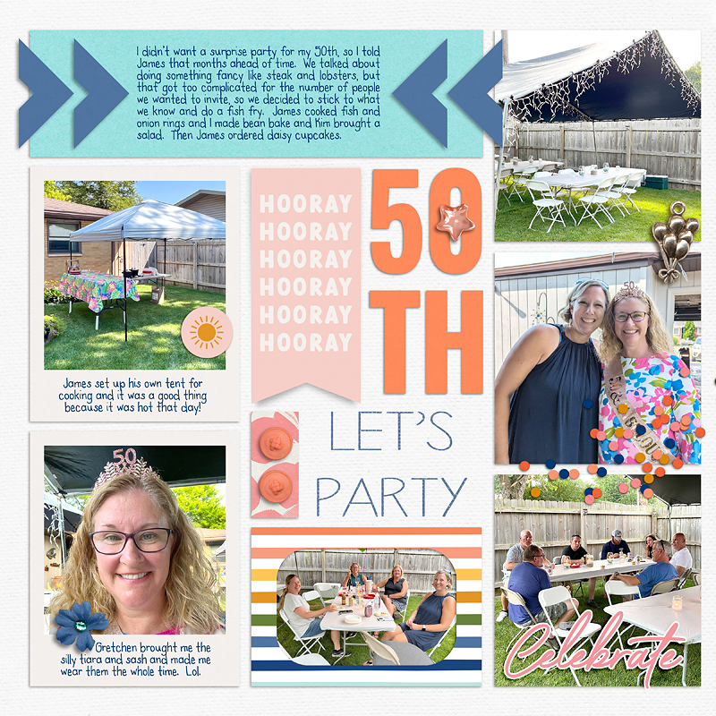 50th Birthday Party page 1