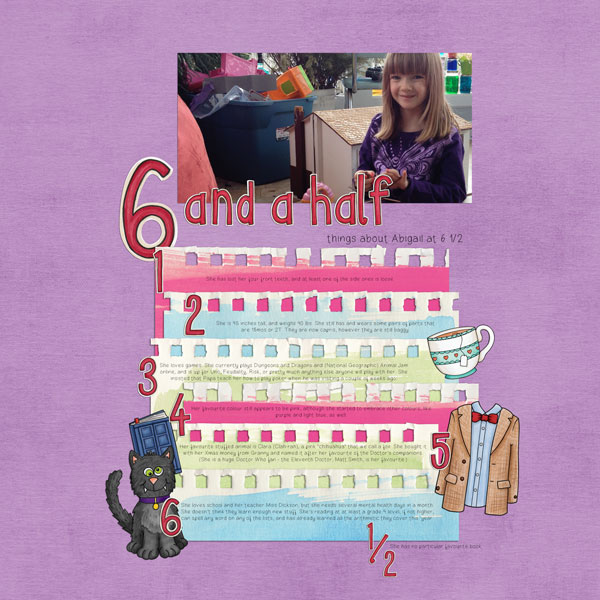 6 1/2 things about Abigail