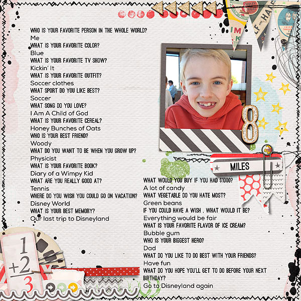 8 year old interview