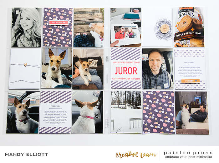 9x12 Pocket Page | Because by Paislee Press