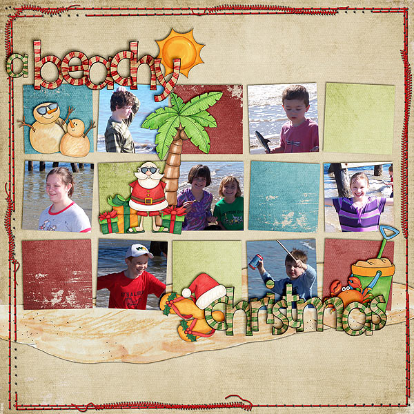 A beachy Christmas