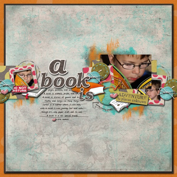 a book is