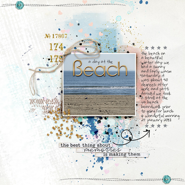 A day at the Beach (feb style chall)