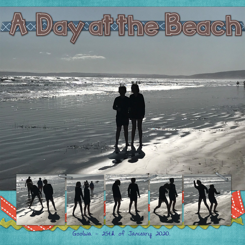 A Day at the Beach - MOC Day 14