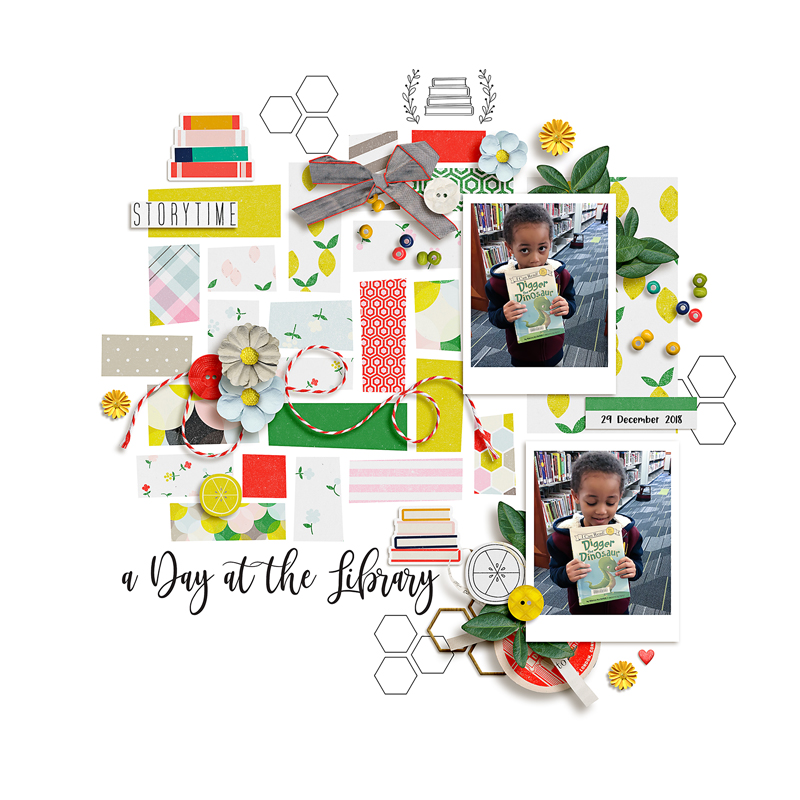 a day at the library