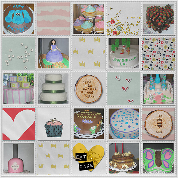 a few cakes