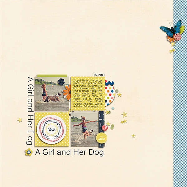 A Girl and Her Dog