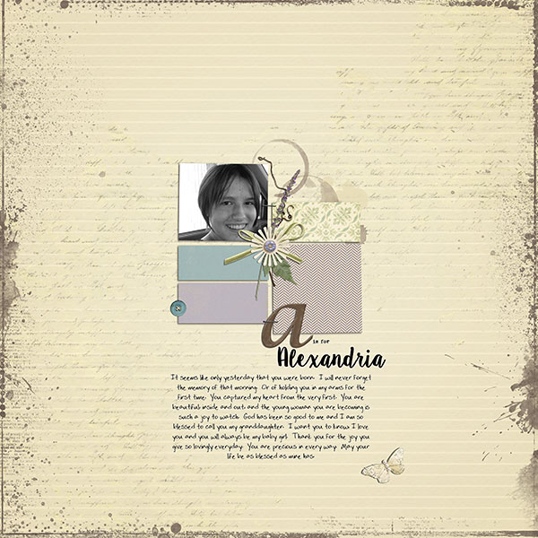 a is for alexandria
