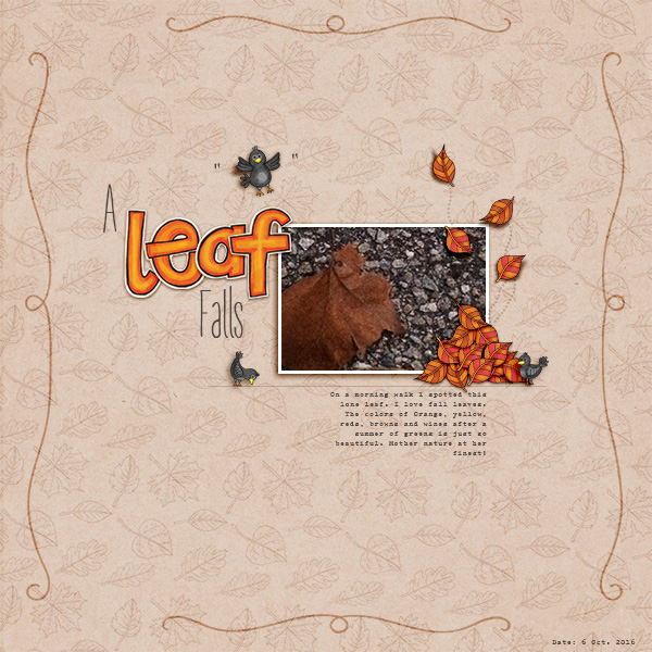 A Leaf Falls