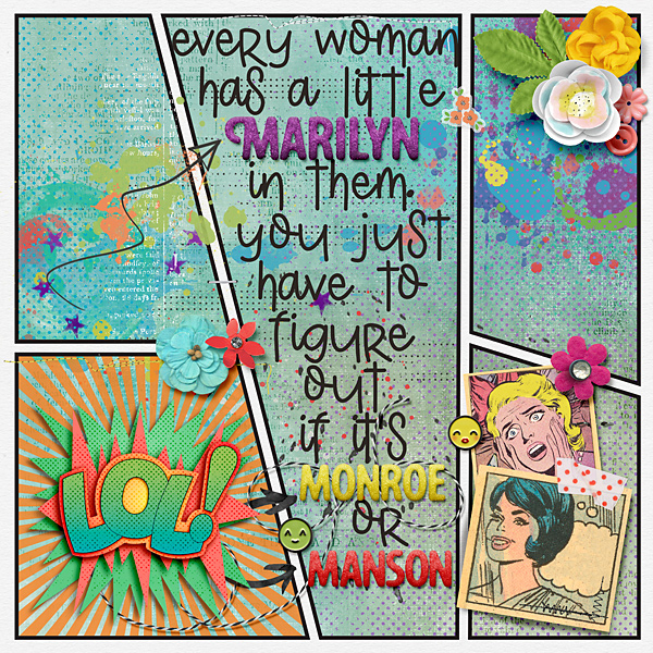 A little Marilyn