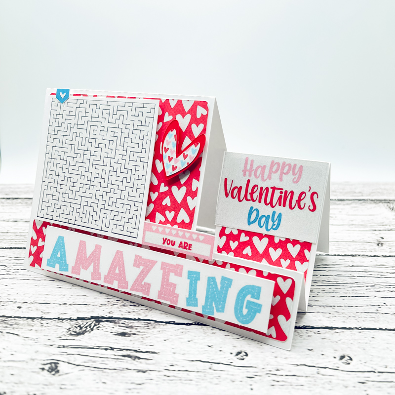 A-MAZE-ing Valentine's Day Card