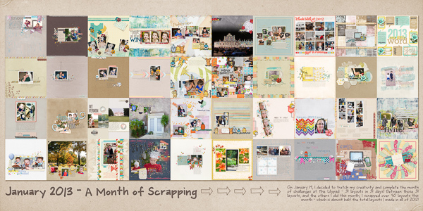 a month of scrapping