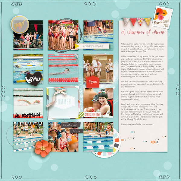 a summer of swim