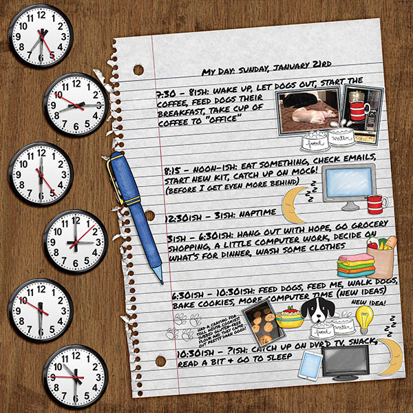 A Typical Day - MOC 2018 - Jan 14 Document Your Day (Random Challenge)