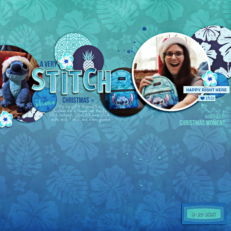 A Very Stitch Christmas | MOC9 One Color