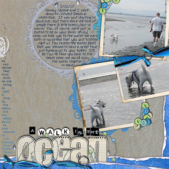 A walk in the ocean