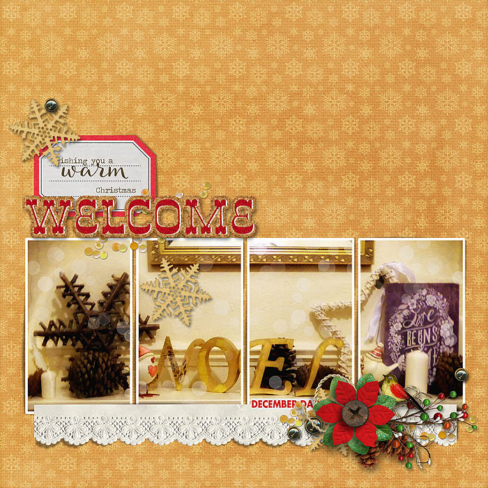 A Warm Christmas Welcome (MOC5 day 3)