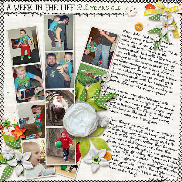 A Week in the Life at 2 Years Old