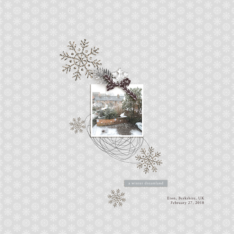 a winter dreamland