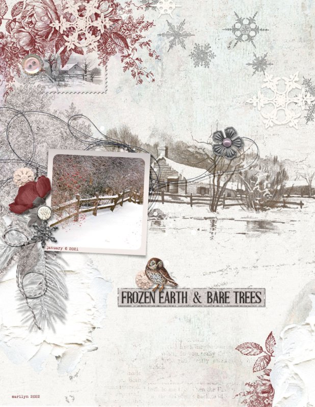 A Winter's Tale - Whimsical Template 7