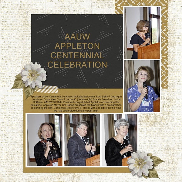 AAUW Appleton Centennial Celebration