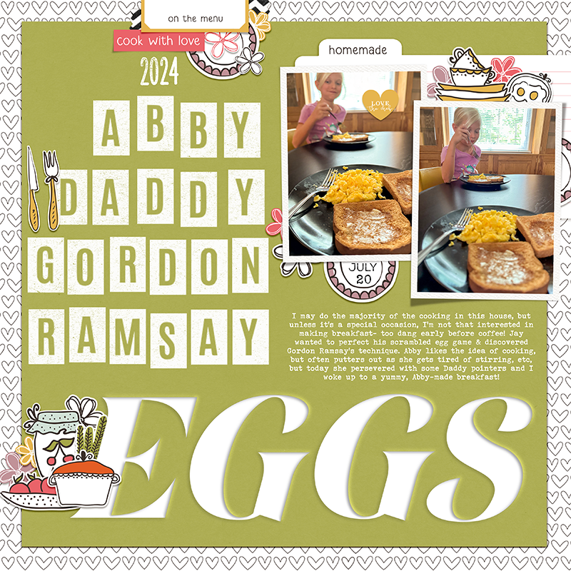 Abby Daddy Gordon Ramsay Eggs