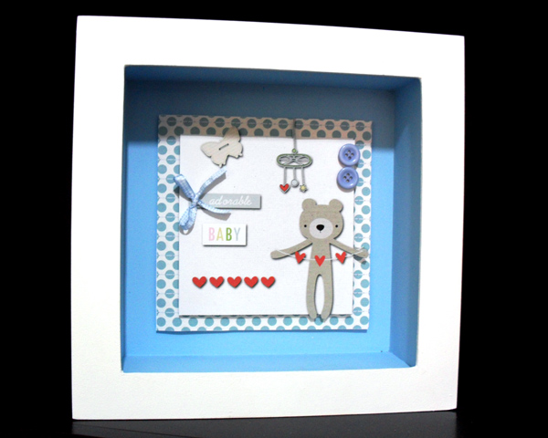 adorable baby´s frame