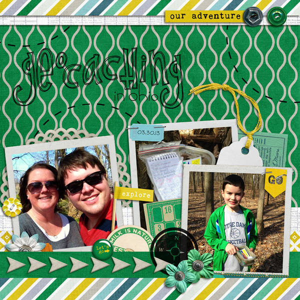 adventure: geocaching.