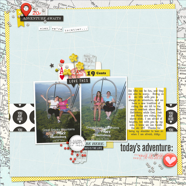 Adventures with Abby- ski lift